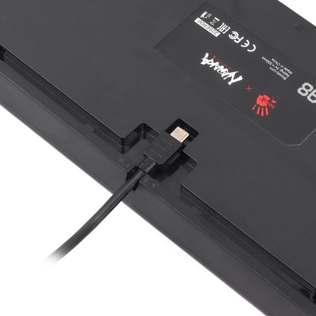 Klawiatura przewodowa A4Tech Bloody S98 Naraka BLMS USB Black/White/Red (A4TKLA47296) - Zdjęcie 10 Klawiatura przewodowa A4Tech Bloody S98 Naraka BLMS USB Black/White/Red (A4TKLA47296) - obraz 10