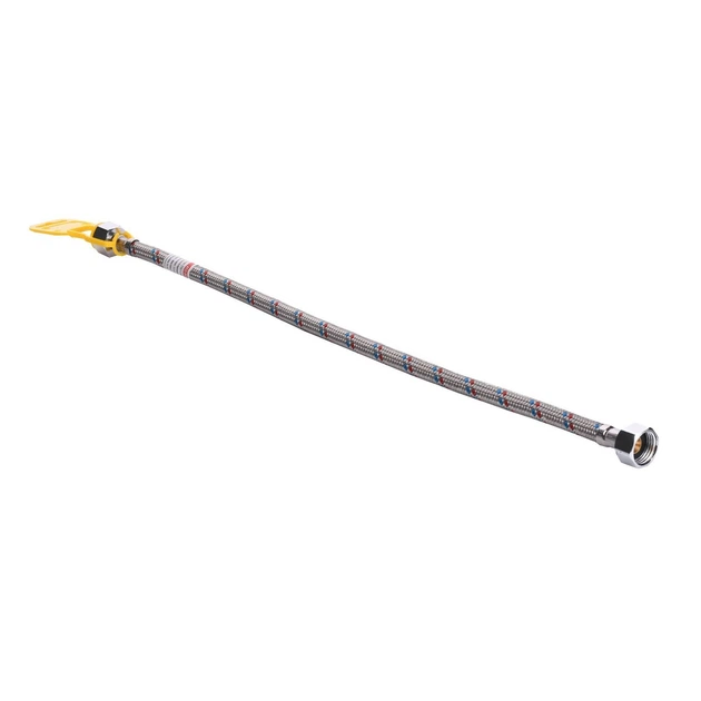 Шланг нержавеющая сталь ECO FIX 1/2″х1/2″ ВВ 1,2 м EPDM - изображение 2
