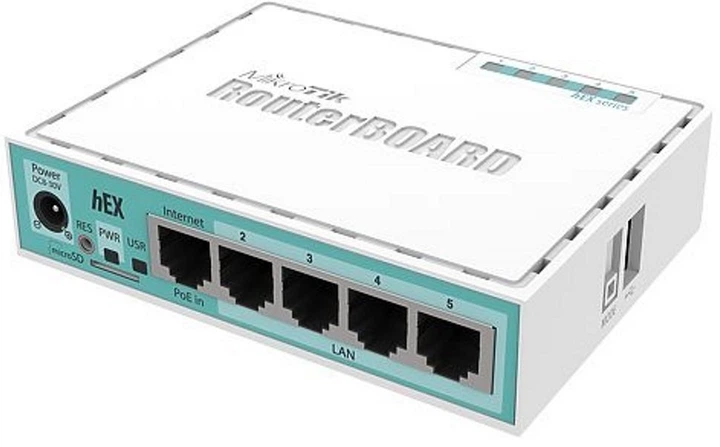 Маршрутизатор MikroTik hEX (RB750Gr3) - зображення 2