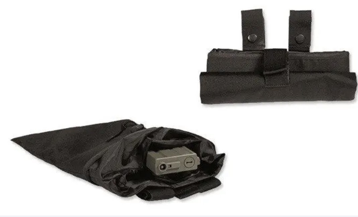 Тактическая сумка для скидывания магазинов Mil-Tec чёрный - изображение 2