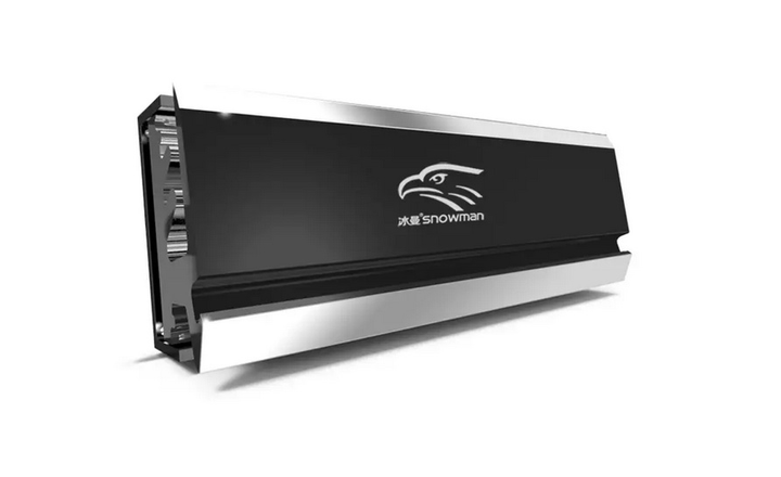 Охлаждающий радиатор для ssd диска М2 2280 Snowman - изображение 2