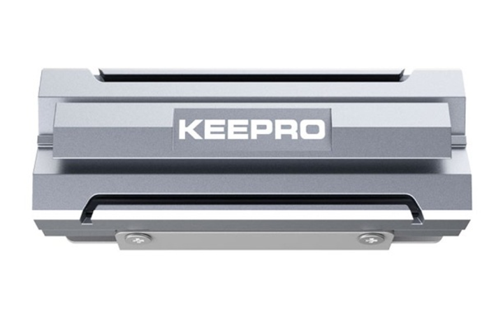 Охлаждающий радиатор для ssd диска М2 2280 Keepro MK-200 серый - изображение 4