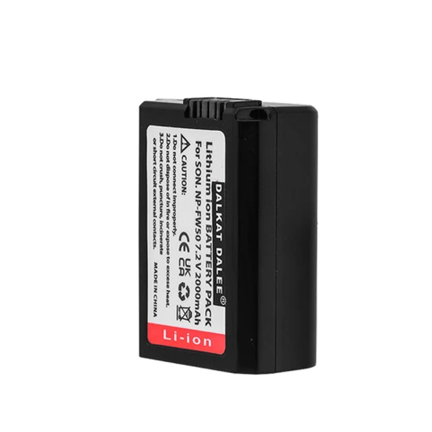Аккумулятор батарея NP-FW50 2000mAh для Sony NEX 3 4 5 7 Alpha a6500 ...