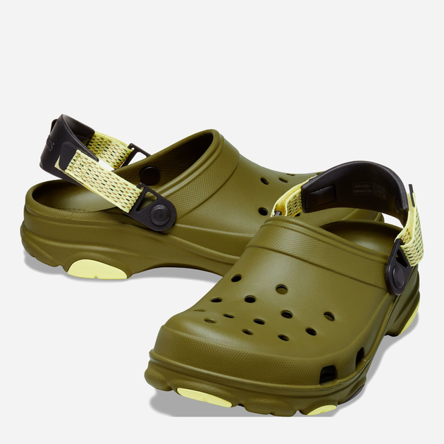 Чоловічі крокси Crocs CR206340-ALOE 39-40 (M7) 24.6 см Оливкові ...