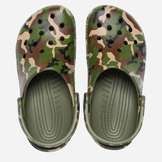 Chodaki damskie Crocs Classic Printed Camo CR206454-AGMT 38-39 (M6/W8) 24 cm Kamuflaż (191448728820) - obraz 3