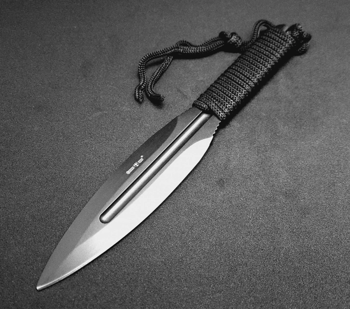 Нож метательный BLACK DART тяжелый Правильная балансировка - изображение 1