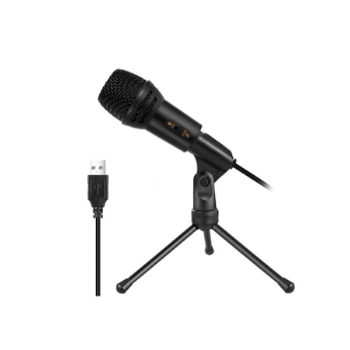 Микрофон студийный настольный 2200 Ом USB black - изображение 2