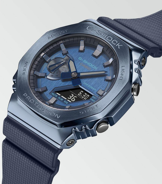 Наручные часы Casio GM-2100N-2AER / 200 WR / Синий - изображение 3