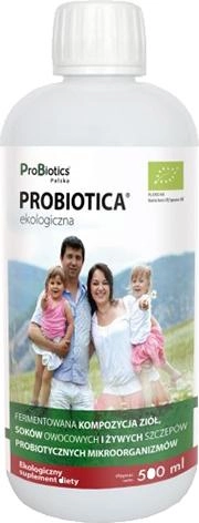 Probiotica ekologiczne probiotyki 500 ml z ziołami (PB708) - obraz 1
