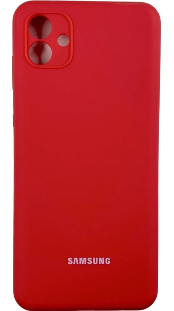 Чохол Soft Case на Samsung Galaxy A04 red - Фото 1 Чохол Soft Case на Samsung Galaxy A04 red - зображення 1