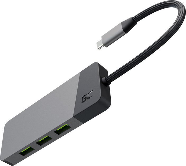 Stacja dokująca Greencell Hub USB-C Adapter GC Connect 7 w 1 (HUBGC01) - obraz 4