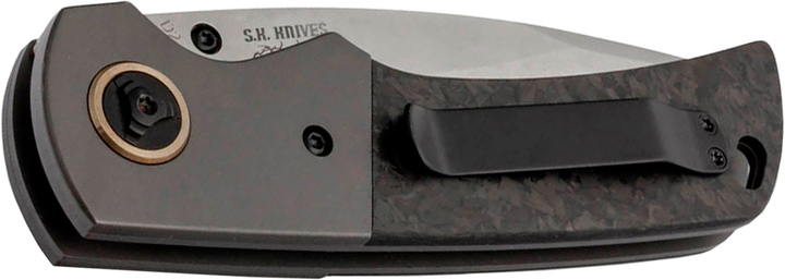Нож Boker Plus Gulo Pro Marble CF Серый (23730960) - изображение 2