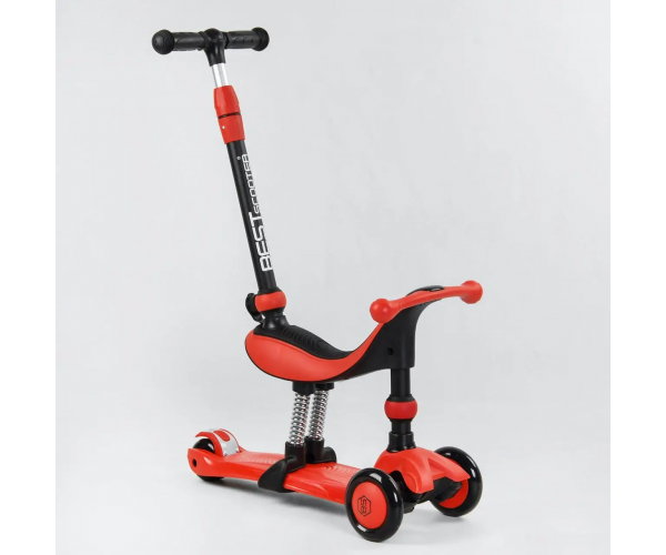 Самокат велобіг триколісний 3в1 Best Scooter BS-71899 з батьківською ручкою - изображение 5