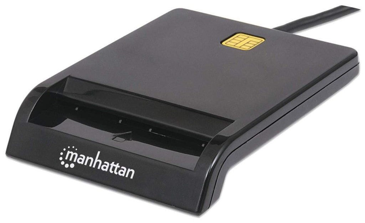 Karta Manhattan Smart Card N USB 2.0 czarna (102049) - obraz 3