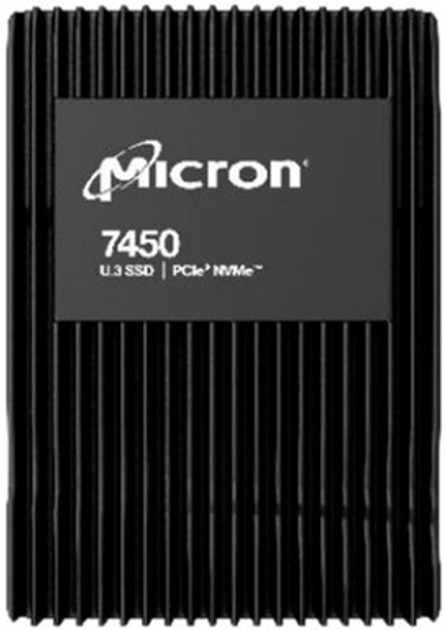 Dysk SSD Micron 7450 MAX 800 GB U.3 NVMe PCIe 4.0 3D NAND (TLC) (MTFDKCC800TFS-1BC1ZABYYR) - obraz 1