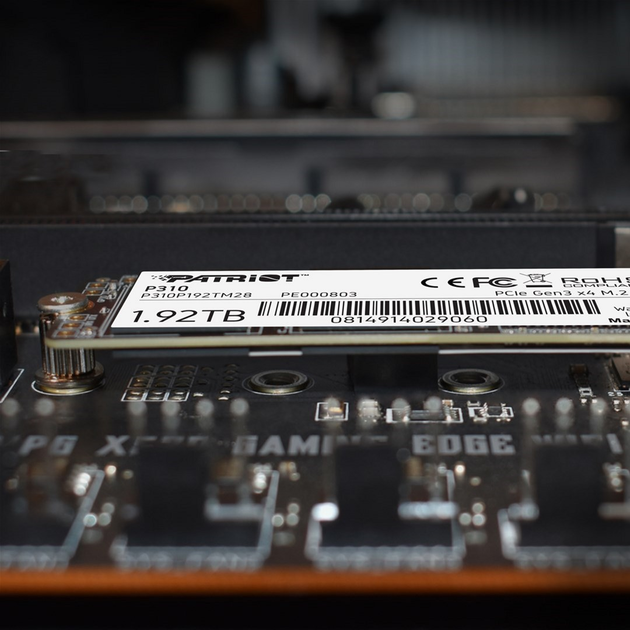 Dysk SSD Patriot P310 1.92 TB M.2 NVMe PCIe 3.0 3D NAND (TLC) (P310P192TM28) - obraz 8