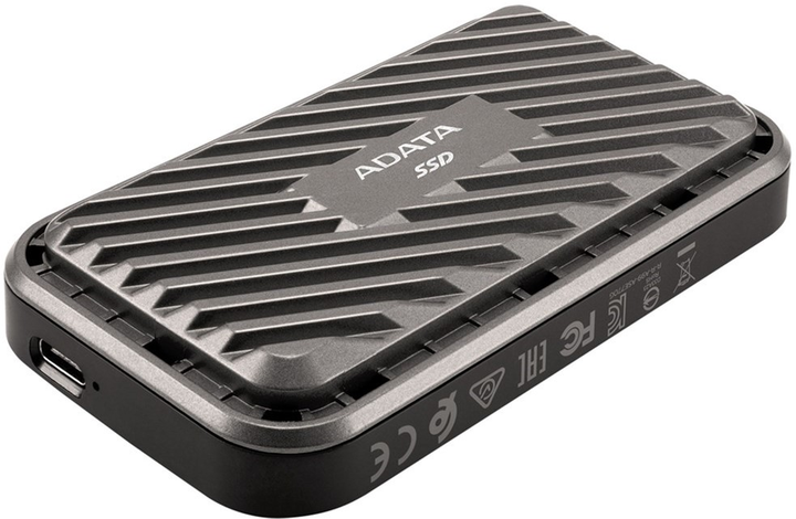 Dysk SSD ADATA SE770G 512GB 2.5" USB 3.2 Gen2 Type-C 3D NAND (TLC) Black (ASE770G-512GU32G2-CBK) External - obraz 5