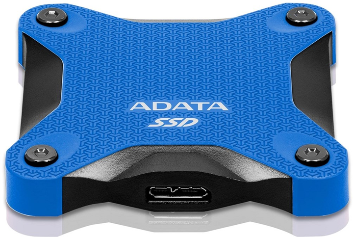 ADATA SD600Q 240 GB 2,5" USB 3.1 TLC 3D niebieski (ASD600Q-240GU31-CBL) Zewnętrzny - obraz 3