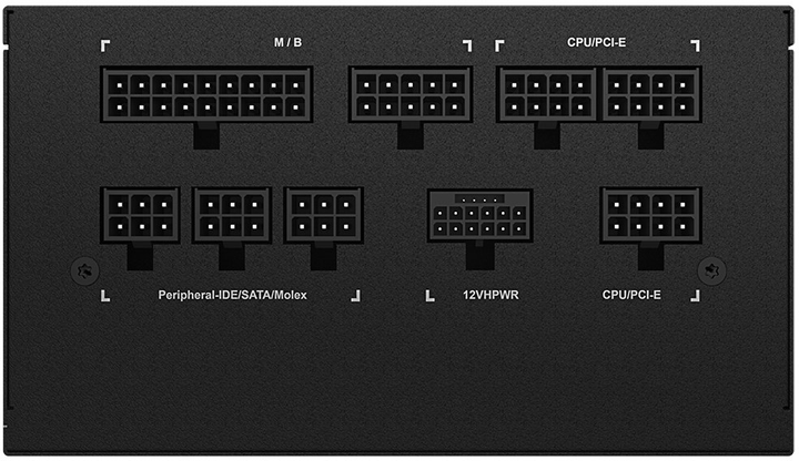 Zasilacz Gigabyte 850 W 20+4 pin ATX ATX Czarny (GP-UD850GM PG5) - obraz 6