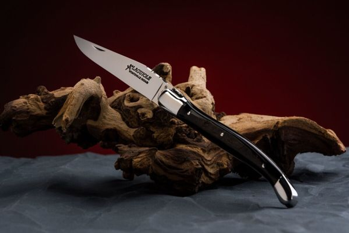 Нож карманный Fontenille Pataud, Laguiole Traditional, ручка из рога буйвола (L12BB) - изображение 1