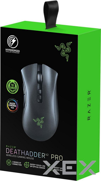 Мышь Razer DeathAdder V2 PRO Wireless Mouse Dock (RZ01-03350400-R3G1)  купить в Киеве, Украине