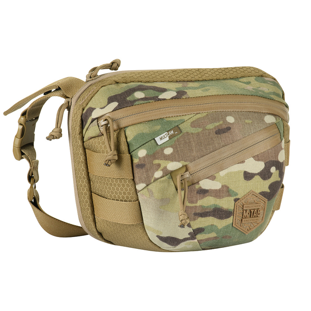 Сумка тактическая военная M-Tac Sphaera Hex Hardsling Bag Gen.II Elite Multicam мультикам (OPT-25651) - изображение 1