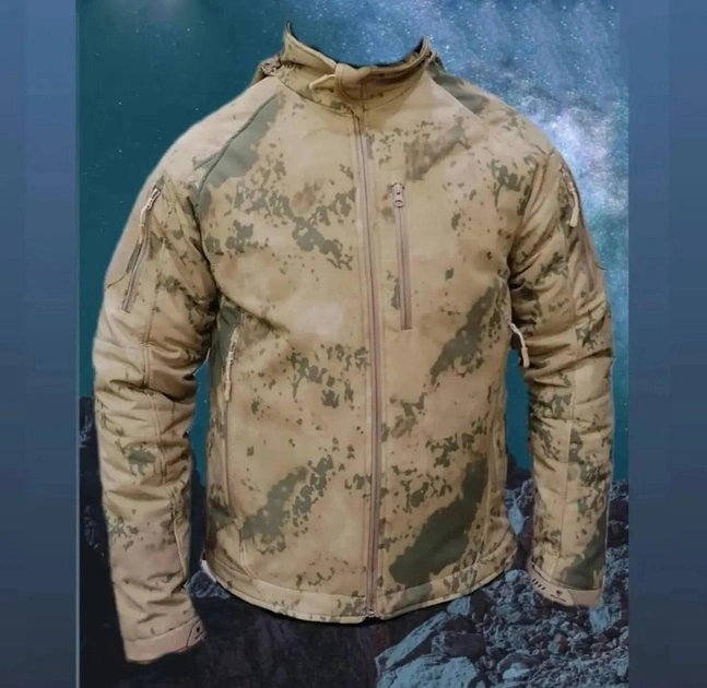 Тактическая зимняя куртка SOFTSHELL MULTICAM Wolftrap Размер: M (48) - изображение 1