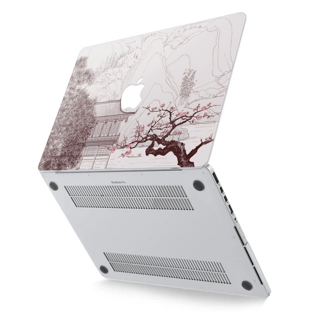 Чехол пластиковый для Apple MacBook Neo 13 (A18 Pro) 2026 (Японское искусство) A3404 макбук нэо 13" inch - изображение 2