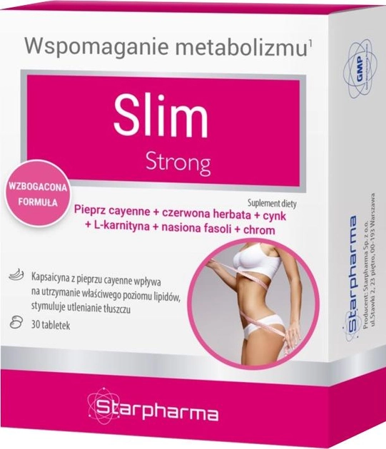Witaminy Starpharma Slim Strong 30 k na odchudzanie (SP321) - obraz 1