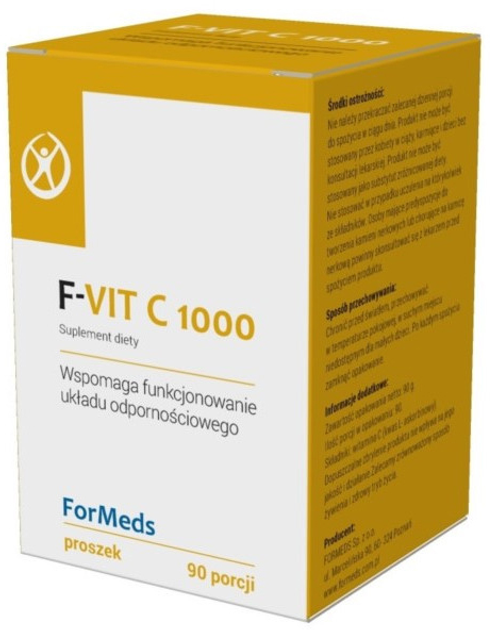 Witaminy Formeds F-Vit C 1000 odporność (FO087) - obraz 1