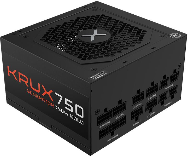 Блок живлення Krux Generator 750W 80Plus Gold Modular (KRX0118) - зображення 1