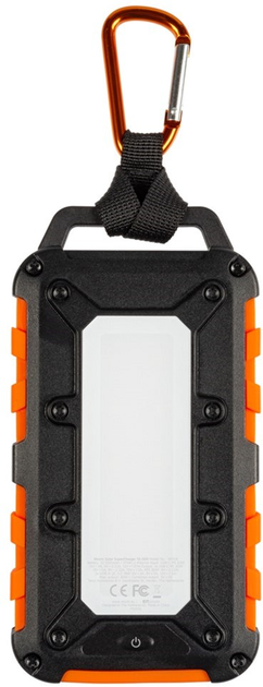 Powerbank solarny Xtorm XXR104 10000 mAh IPX4 Black/Orange - obraz 4