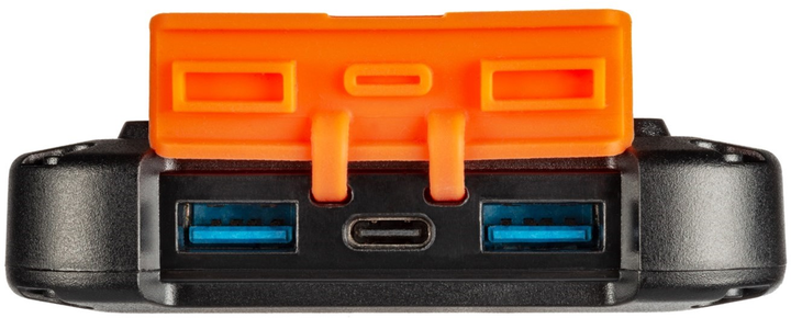 Powerbank solarny Xtorm XXR104 10000 mAh IPX4 Black/Orange - obraz 8