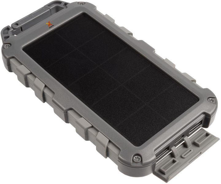 УМБ Xtorm Fuel XFS405 10000 mAh Solar IPX4 Gray - зображення 6