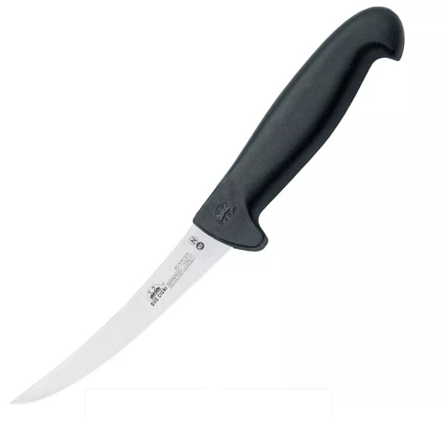 Ніж Due Cigni Professional Boning Knife 414, 130 мм -black - зображення 1