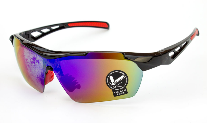 Защитные очки для стрельбы, вело и мотоспорта Ounanou 9188-C7 - изображение 1