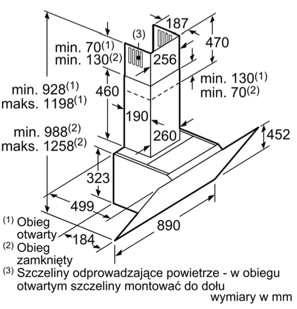 Витяжка Bosch DWK97JM60 - зображення 8