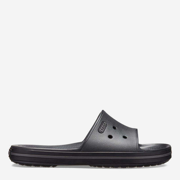 Klapki Damskie Crocs CR205733-BKGR 39-40 (M7/W9) 25 cm Czarne (191448334038) - obraz 1