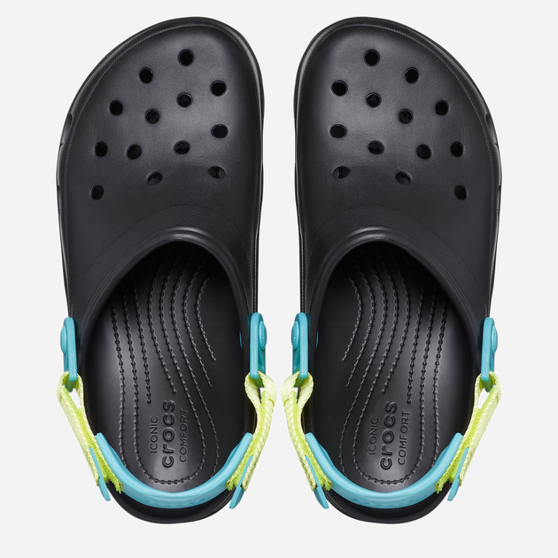 Чоловічі крокси Crocs Classic All-Terrain CR206340-BKMI 42-43 (M9) 26.3 см Чорні (191448909946) - зображення 3