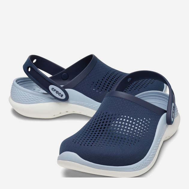 Чоловічі крокси Crocs CR206708-NABG 42-43 (M9) 26.3 см Темно-сині (191448911581) - зображення 2