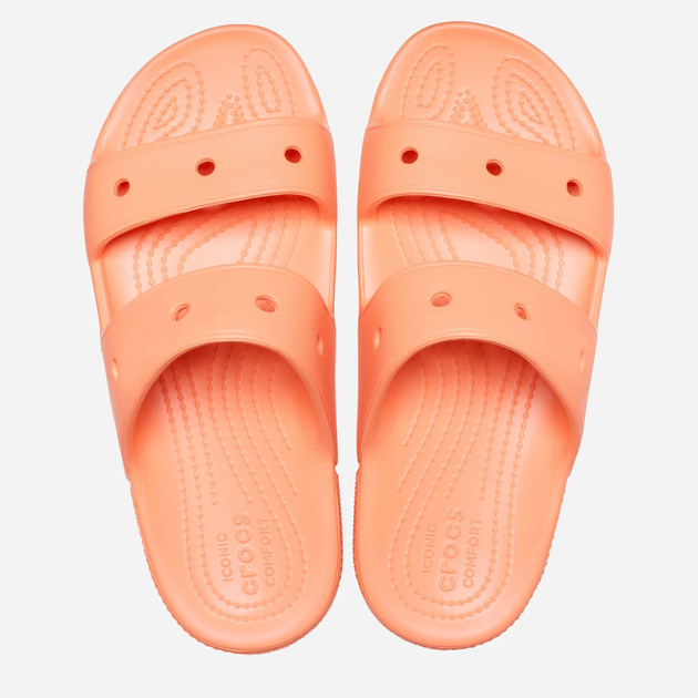 Klapki Damskie Crocs CR206761-PAPA 37-38 (M5/W7) 23 cm Pomarańczowe (191448964105) - obraz 3
