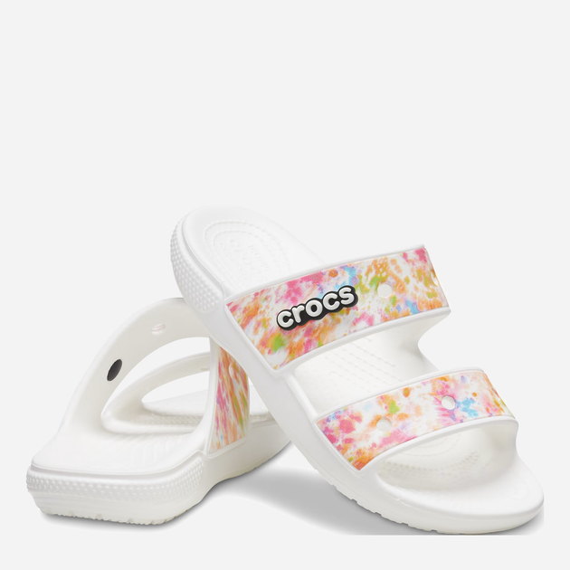 Жіночі шльопанці Crocs CR207283-MLWH 36-37 (M4/W6) 22 см Білі (191448895652) - зображення 2