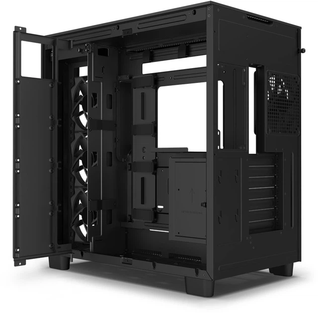 Корпус NZXT H Series H9 Flow Edition Chassis All Black (CM-H91FB