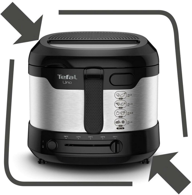 Фритюрниця Tefal Uno FF215D - зображення 6