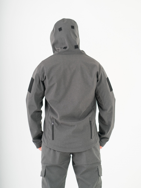 Тактична куртка UKM 52 L сірий - зображення 2