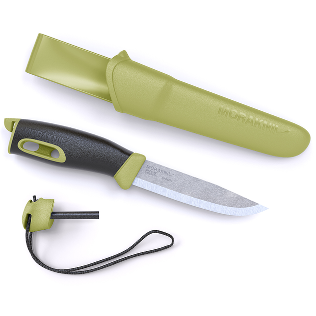 Нож Morakniv Companion Spark (S) Green нержавеющая сталь (13570) - изображение 1