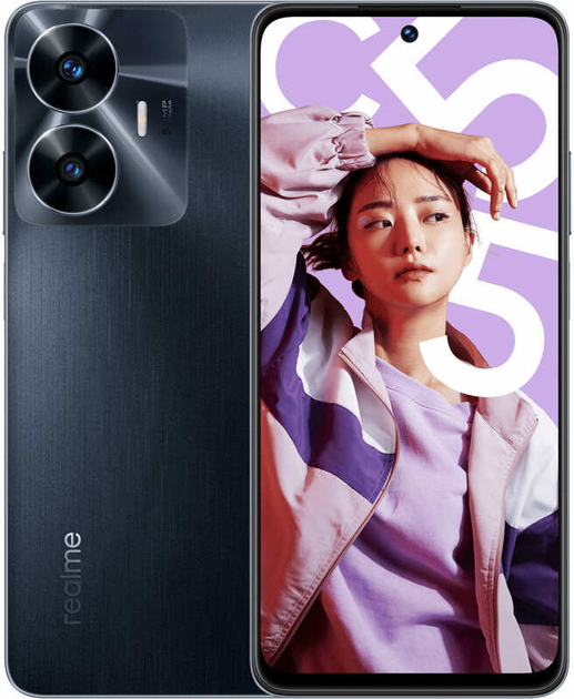 Мобильный телефон Realme C55 6/128GB Black – фото, отзывы ...