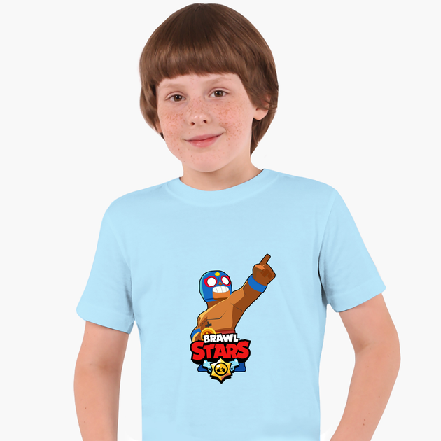 Дитяча футболка Бравл Старс Ельпрімо (Brawl Stars El Primo) (25186-1011 ...
