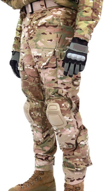 Вогнетривкі штані з наколінниками USA Army Combar FR Pants Multicam Розмір L/S - зображення 2