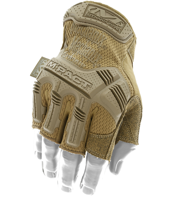 Тактичні рукавички без пальців Mechanix M-Pact Fingerless Coyote XL - зображення 1